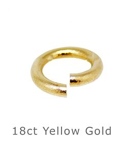 18CT YELLOW GOLD OPEN JUMP RING 3MM
