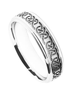 6mm Wedding Ring W7516 | Gents Pattern - Laser Engraving Wedding Ring