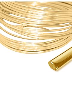 Gold Court Shape Wire