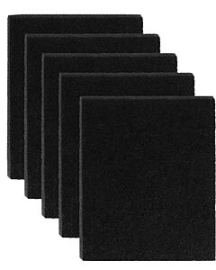 LAMPERT PUK REPLACEMENT CARBON FILTERS FOR SMOKE ABSORBER UNIT, PACK OF 5