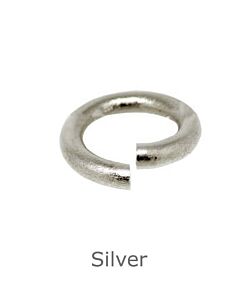 Silver Open Jump Ring 4mm
