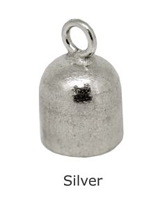 SILVER PENDANT BELL CUP JEWELLERY FINDINGS
