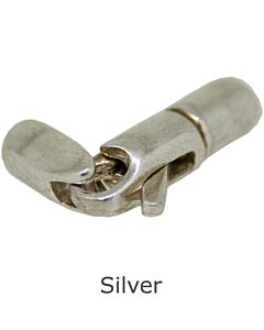 SILVER ROUND SWIVEL CLASP with 2.2mm inside diameter