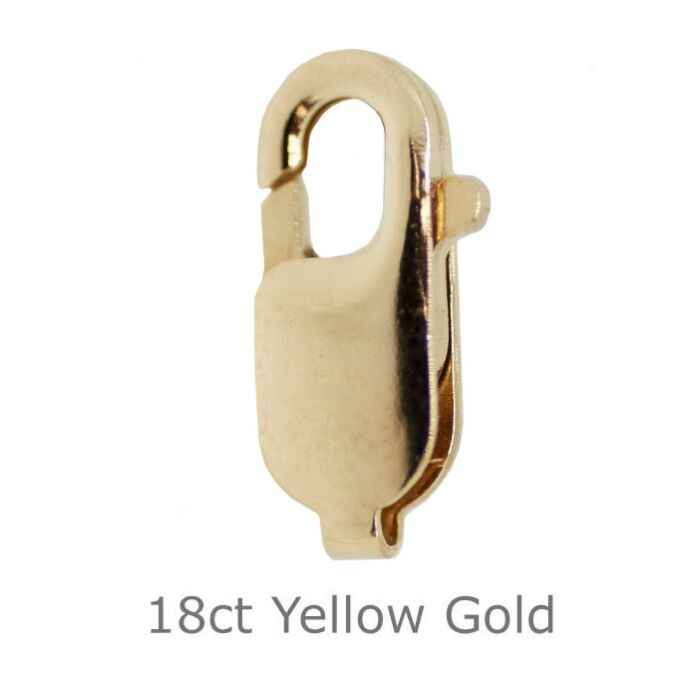 18ct YELLOW GOLD LOBSTER CLASP
