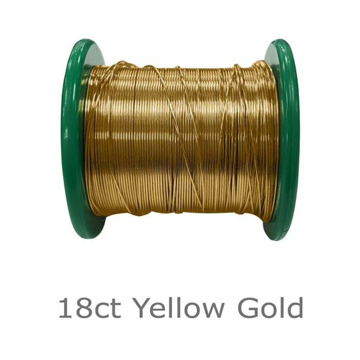 Easy Solder Wire 0.4mm 18ct Yellow Gold