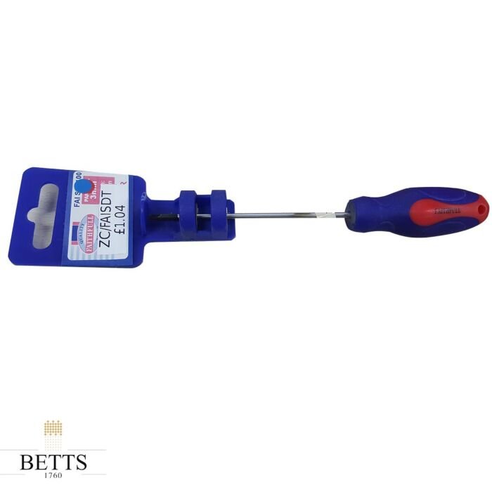 Faithfull Soft Grip Parallel slotted tip Screwdriver