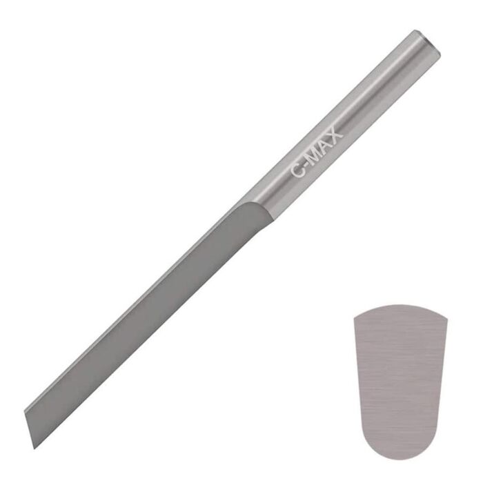 GRS C-MAX TAPERED ROUND GRAVER, NO 12, 1.2MM,  TOOLSGRT12