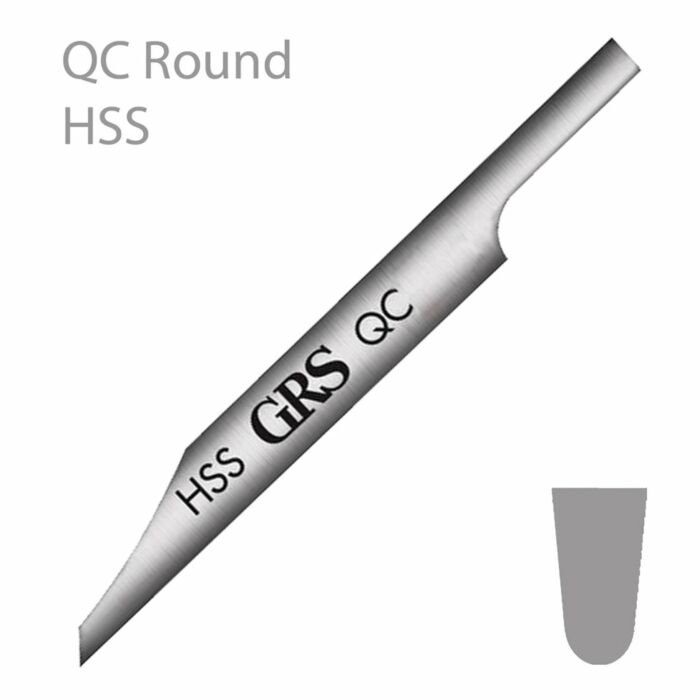 GRS QC HSS ROUND GRAVER, NO.14, 1.4MM,  TOOLSGR814