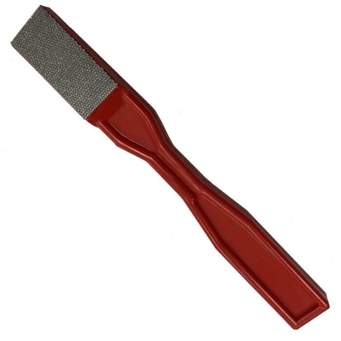 M1 Red Flexible Diamond File 19 x 38mm  Red, 200 Grit.