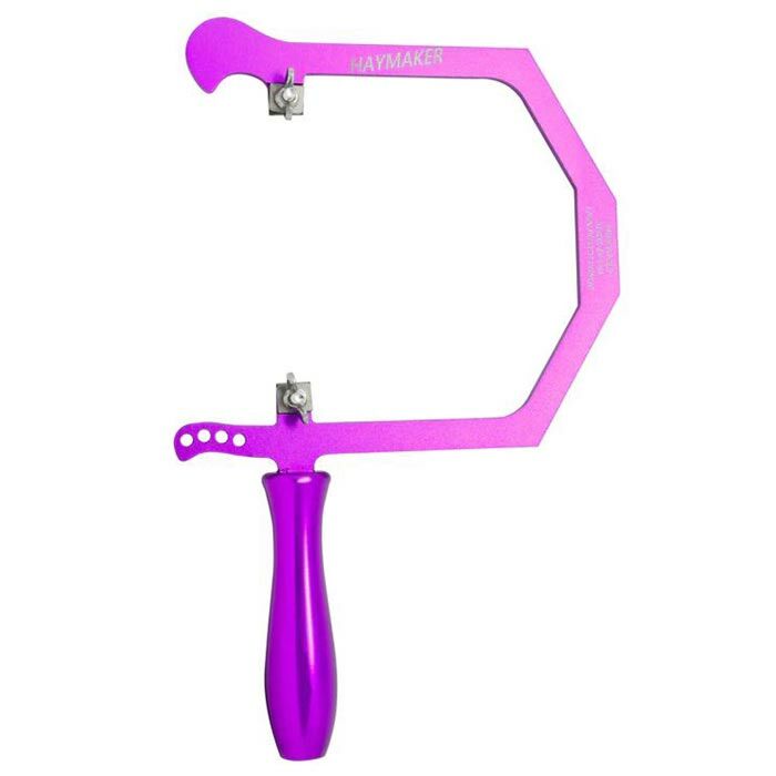 Pepetools Haymaker Piercing Saw Frame by Lion Punch Forge - violet