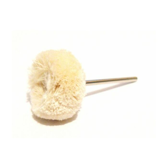 Polishing Jewellery Mop Cotton 24mm on 2.35mm (3/32") shank