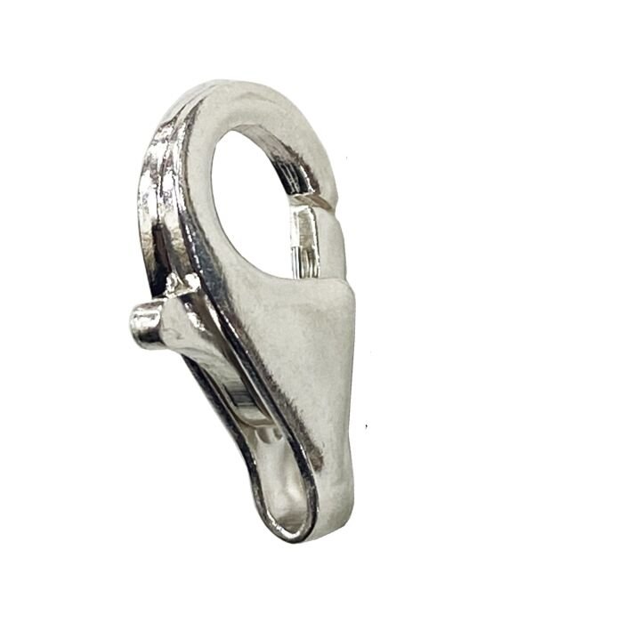 SILVER CARABINERS CATCH 17mm