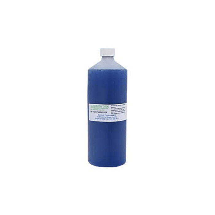Ultrasonic 2000 Cleaning Fluid With Concentrated Ammonia 1 Litre