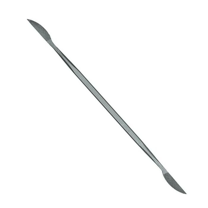VALLORBE KNIFE EDGE RIFFLER FILE, CUT 2, 4.4 X 1.2MM