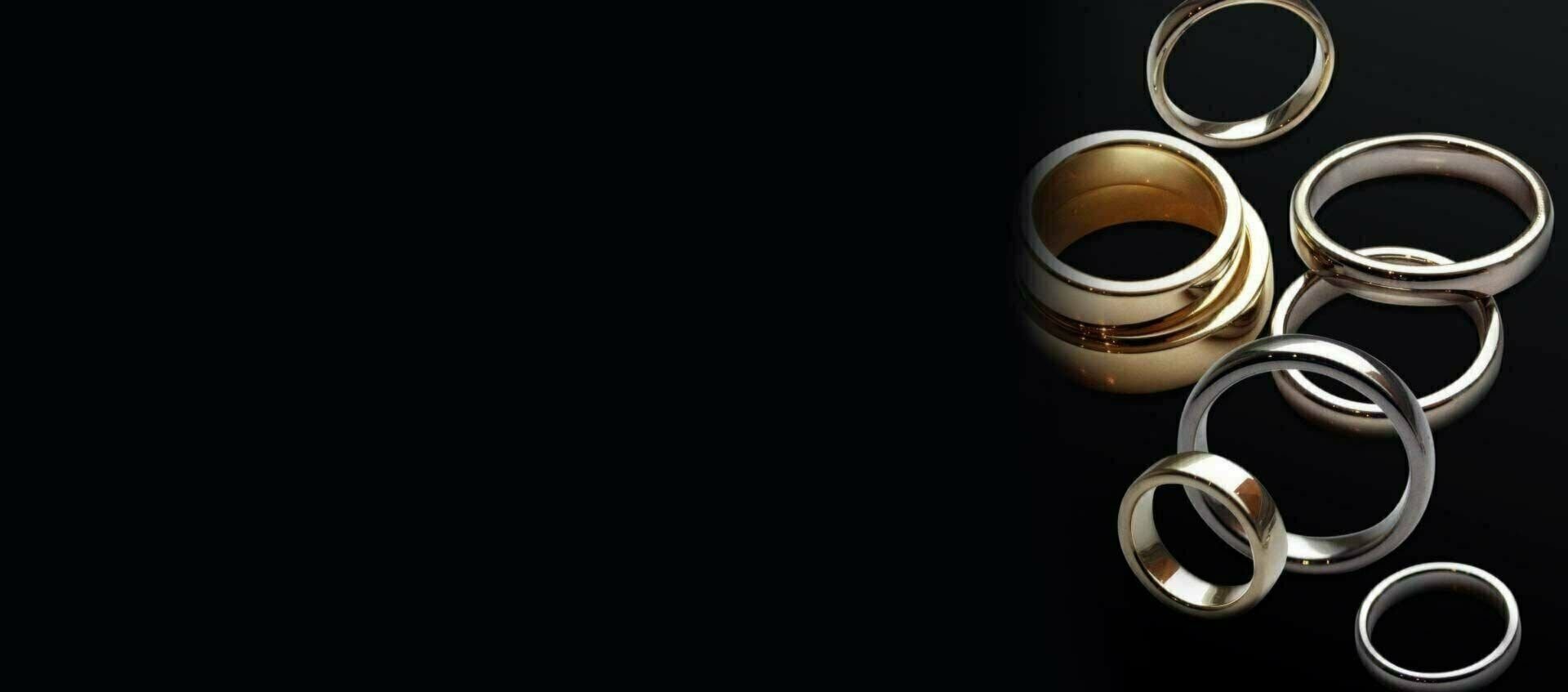 SMO Gold wedding rings