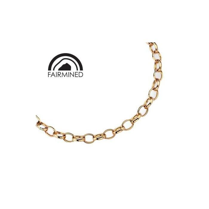 FAIRMINED 9ct RED GOLD LOOSE TRACE CHAINS