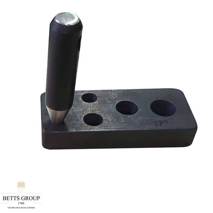 Collet Block Punch - Round Six Holes 6.00mm - 12.00mm 17Â°