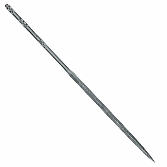 VALLORBE 3-SQUARE NEEDLE FILE, CUT 0, 160MM,  TOOLSFN613