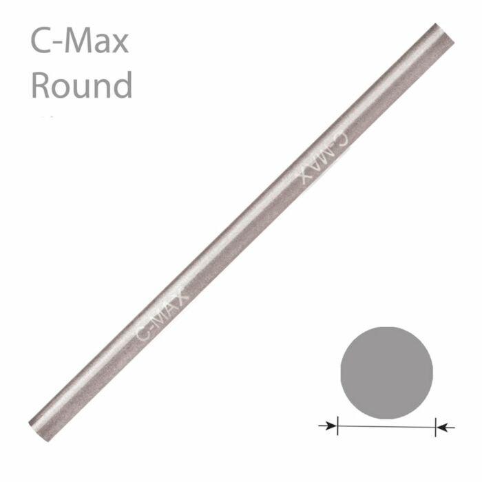 GRS C-MAX ROUND BLANK GRAVER, 1.8MM