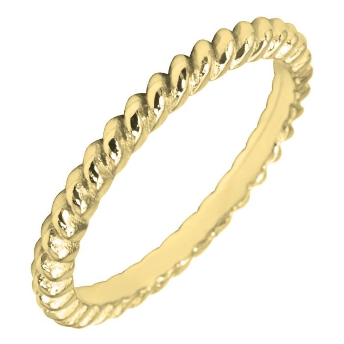 2mm Rope Design Wedding Ring | W512