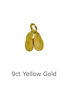 9ct YELLOW GOLD PENDANT SMALL TULIP CAP | PENDANT BAIL